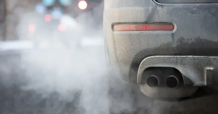 Car CO2 emissions on the road